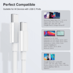 USB-C to USB-C Cable for Instant Connectivity